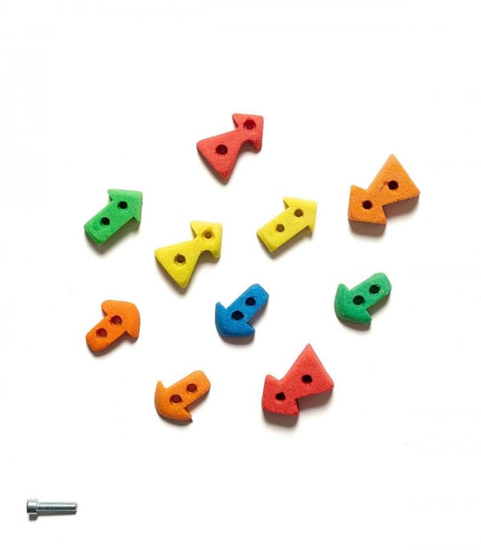 120er-Pack Kinderklettergriffe