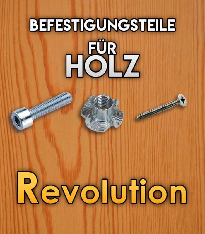 Befestigungsteile für Holz für das Pack Revolution