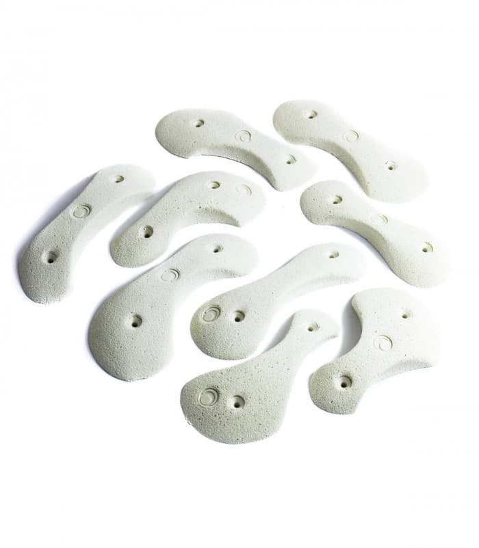 Pack von 9 Bone M Klettergriffen