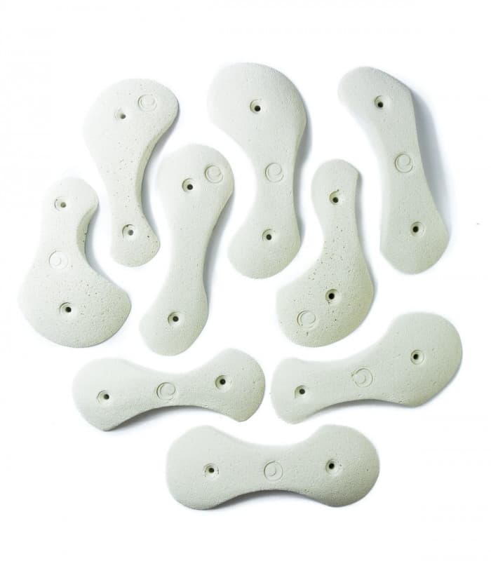 Pack von 9 Bone M Klettergriffen