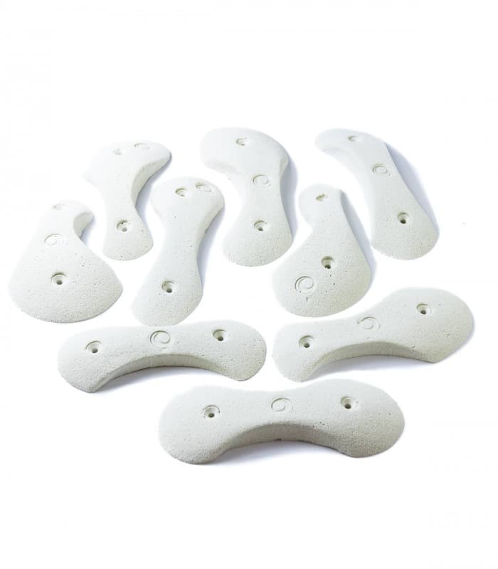Pack von 9 Bone M Klettergriffen