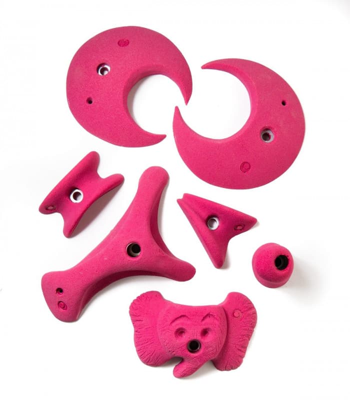 Klettergriffe zugunsten von AMAC