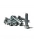 10 Gewindeschrauben M10 x 40 mm