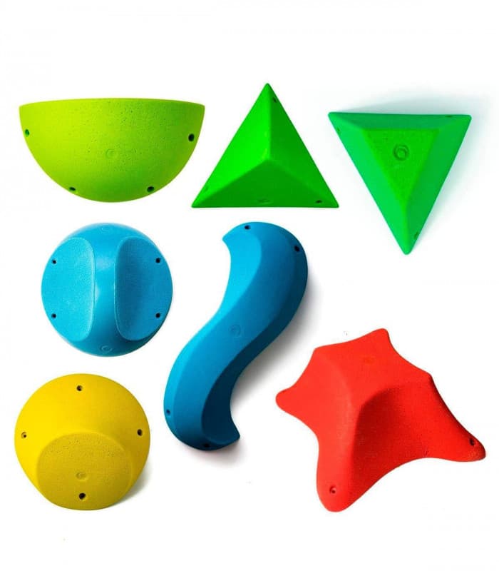 Innovative Klettervolumen für technische Routen