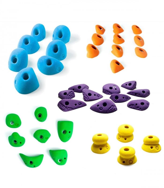 38er-Pack Klettergriffe Anfänger