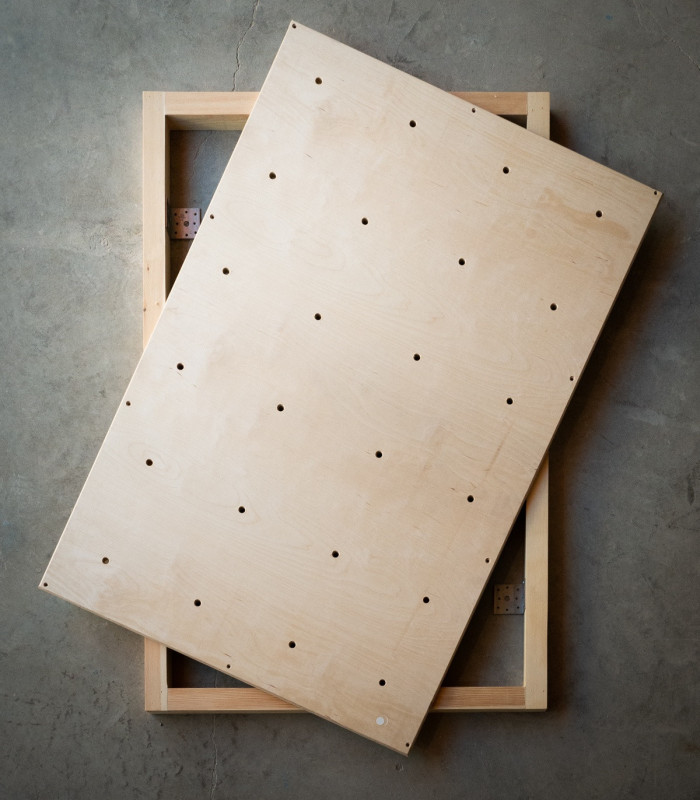 Holzplatte für Kletterwand 120 x 80 cm