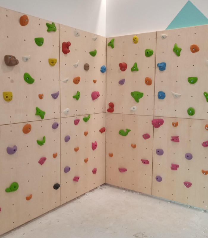 Holzplatte für Kletterwand 120 x 80 cm